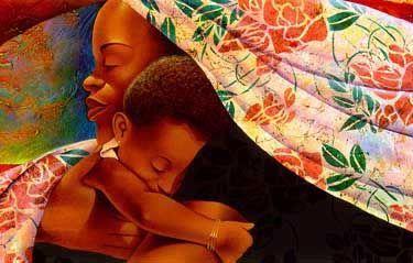 In Mothers Hands art by Keith Mallett