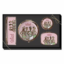 Load image into Gallery viewer, Pink and Green Sistas! Purse Accessory Gift Box
