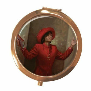 Blessed & Highly Favored Pocket Mirror