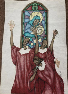 Sunday Morning Choir Wall Hanging Tapestry alt view