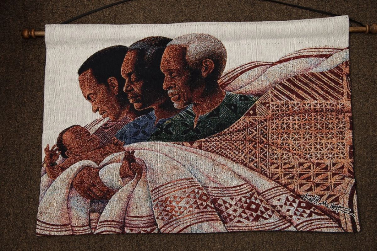 Circle of Pride Tapestry Wall Hanging, alt view