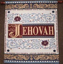 Load image into Gallery viewer, Jehovah Wall Hanging Tapestry alt
