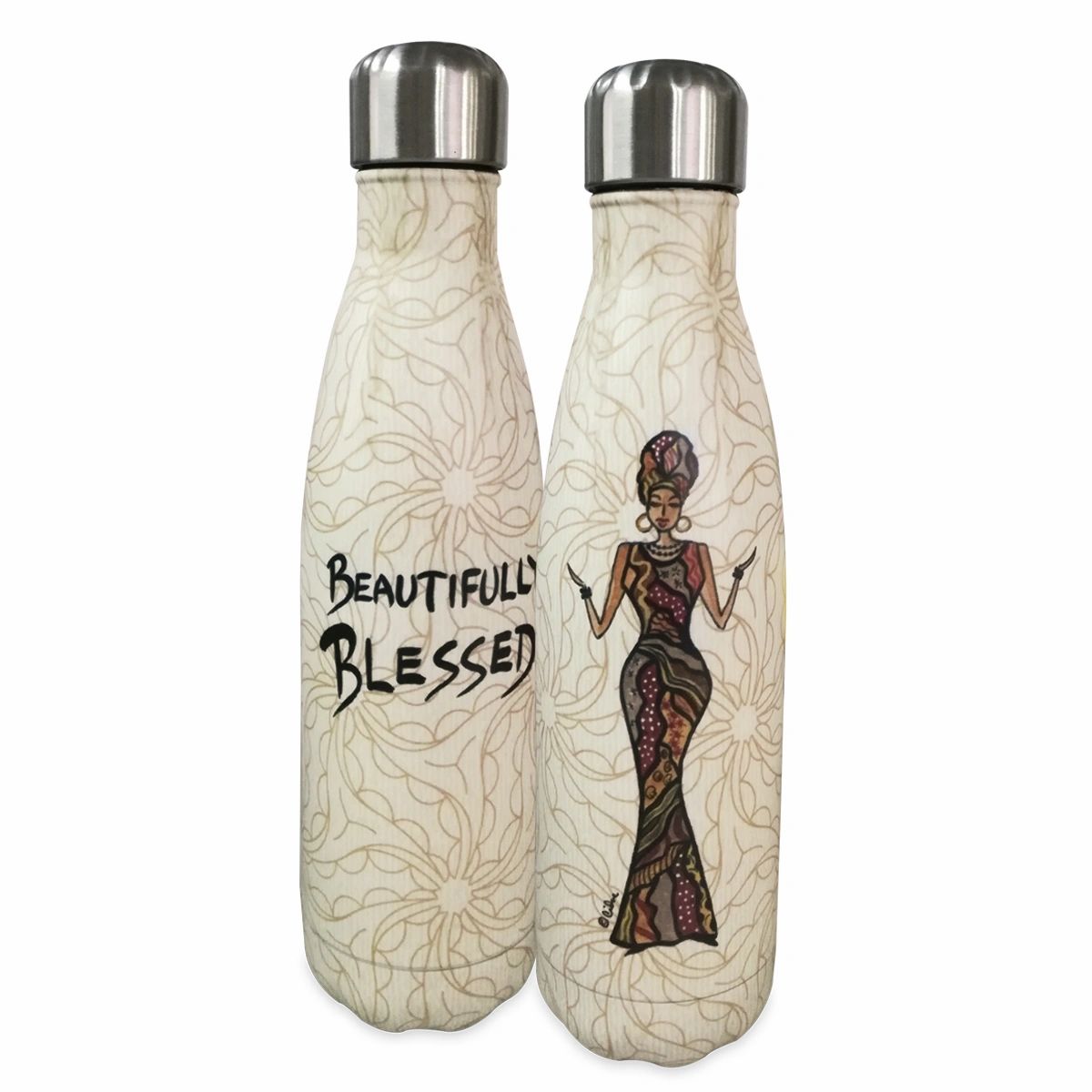 Beautifully Blessed Stainless Steel Bottle