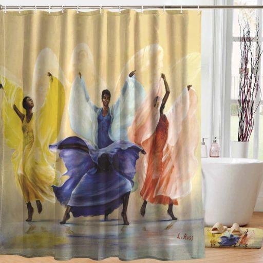 Butterflies Shower Curtain by Lavarne Ross