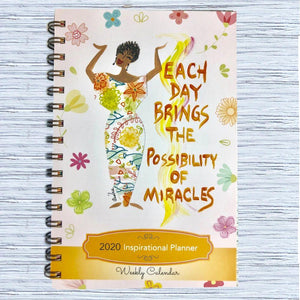 2020 Planner Each Day Brings The Possibility Of Miracles