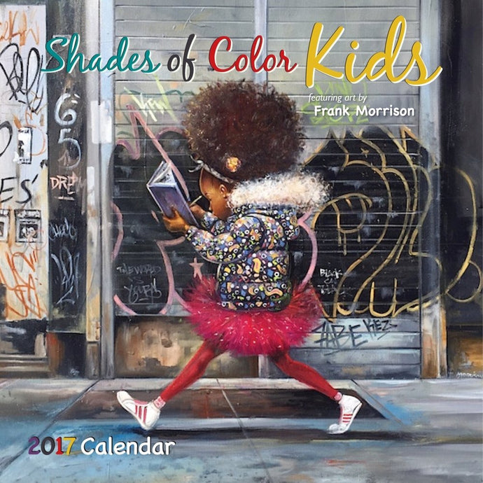 2017 Shades of Color Kids Calendar - NEW -