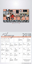 Load image into Gallery viewer, 2018 African American Wall Calendar with Genuine Black Art Matching Gift Envelope To Preserve Your Calendar Includes Black History Facts All Year Round

