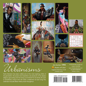 2018 Urbanisms Calendar -NEW- by Frank Morrison