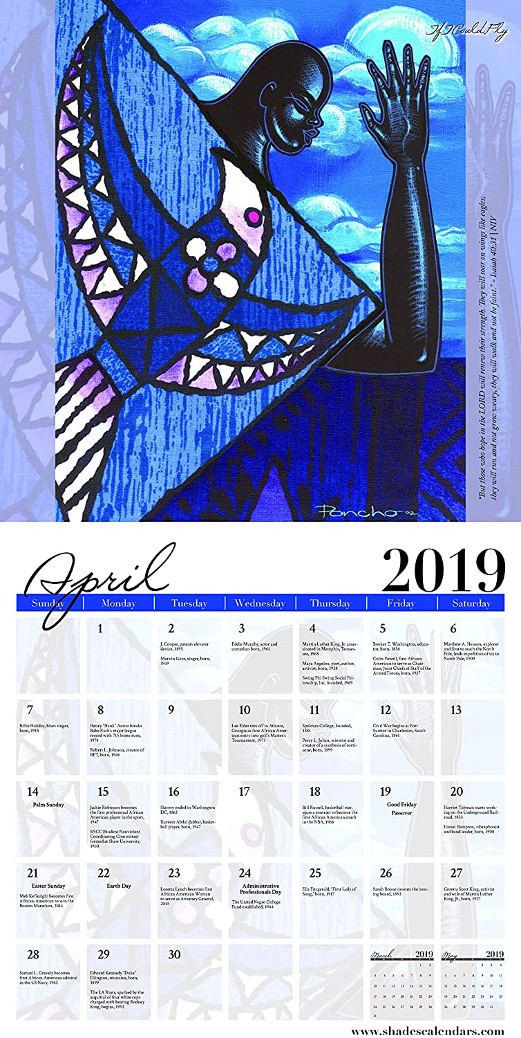 2019 Color My Soul Calendar