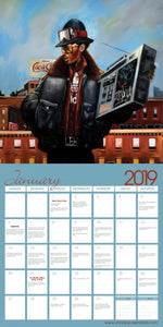 2019 Urbanisms Calendar by Frank Morrison