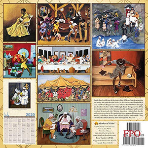 2020 African American Wall Calendar with Genuine Black Art Matching Gift Envelope To Preserve Your Calendar Includes Black History Facts All Year Round