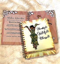 Load image into Gallery viewer, 2023 Thankful! Grateful! Blessed! Inspirational Planner- Kiwi McDowell
