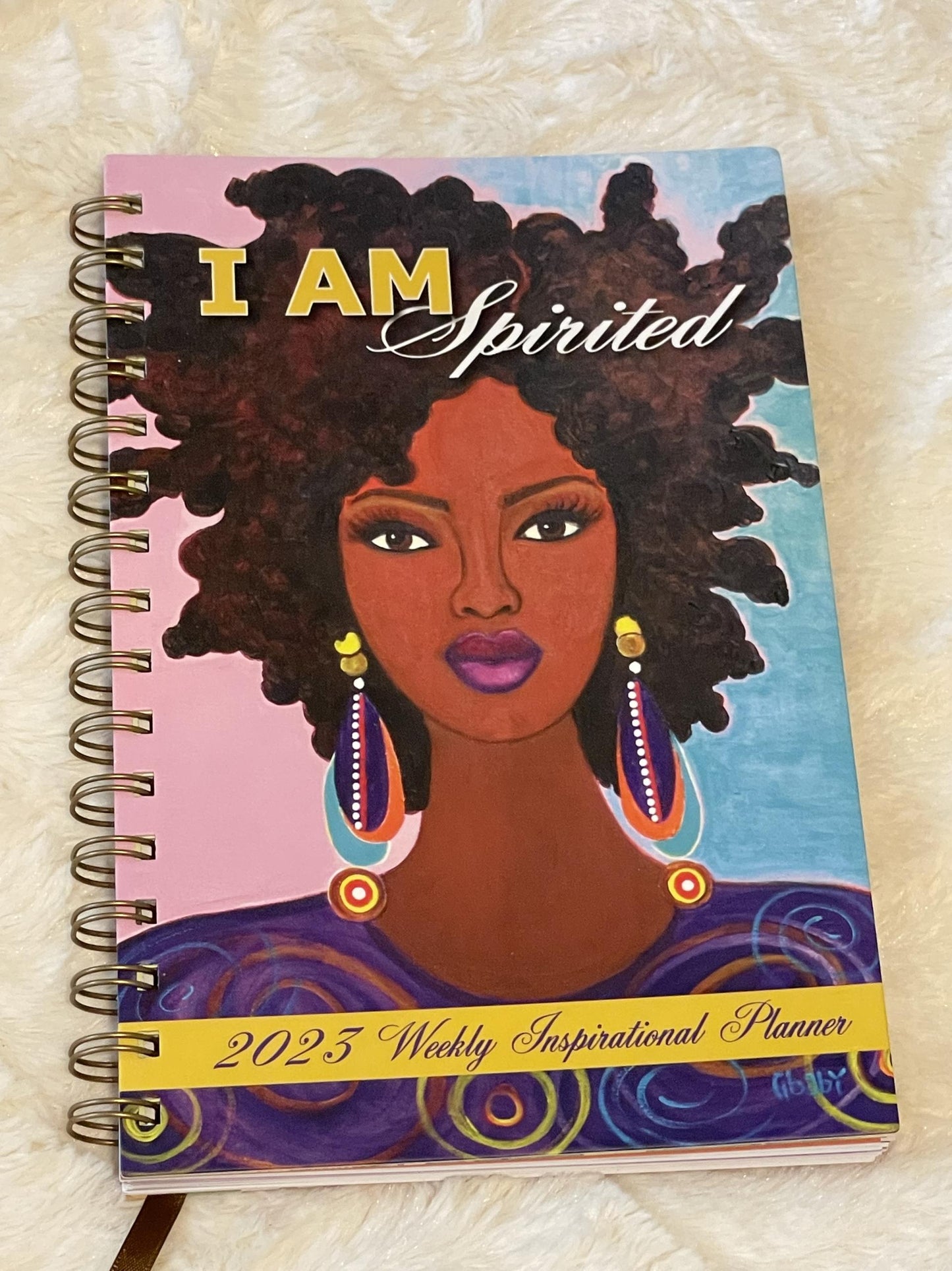 2023 I Am Spirited Inspirational Planner by Sylvia “Gbaby” Cohen