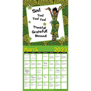 Be Your Own InspHERation 2023 Wall Calendar by Kiwi McDowell-