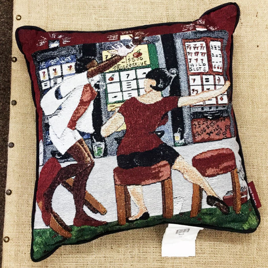 Seven-Seven-Seven Pillow By Annie Lee