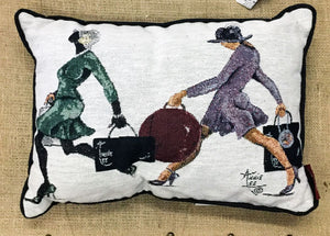 Power Shopping Pillow By Annie Lee