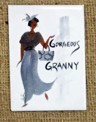 Gorgeous Granny Magnet Cidne Wallace