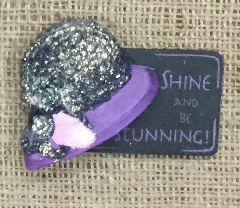 Shine And Be Stunning Rosebud Magnet
