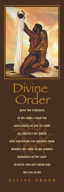 Divine Order (Statement) print by WAK