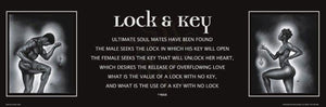 Lock and Key Statement print by WAK