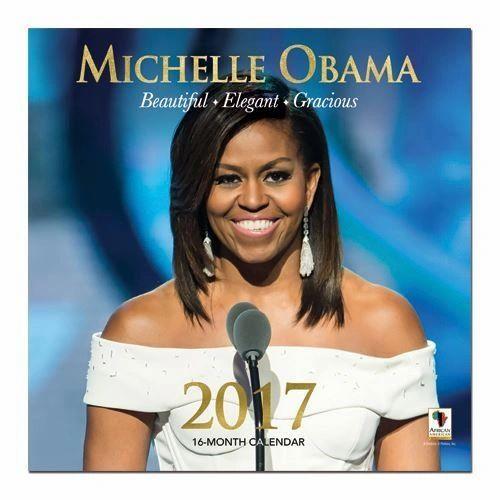 2017 Michelle Obama Wall Calendar