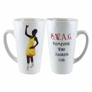 S.W.A.G. (Someone Who Adores God) Latte Mug