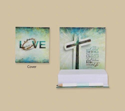 Pop-Up Art Note Cubes. African American Stationery Collection. 200 ready to tear out blank sheets with pencil and unique pop-up art inside. Great for home, school, or office. Features Black Art by Sally Barlow