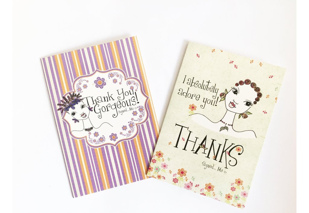 Assorted Note Cards (Set 1) by Kiwi McDowell