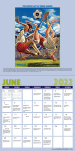 2022 Iconic Art of Ernie Barnes Wall Calendar by Ernie Barnes