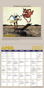 2022 Iconic Art of Ernie Barnes Wall Calendar by Ernie Barnes