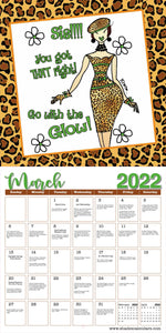 2022 Be Your Own InspHERation Wall Calendar by Kiwi McDowell