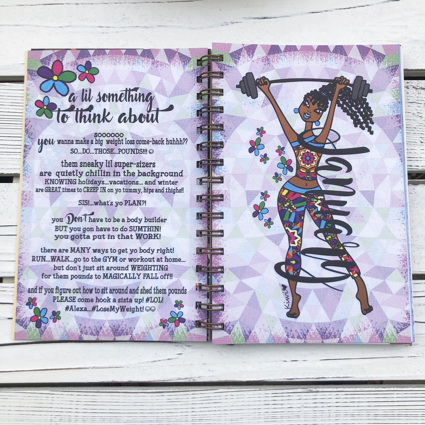 2021 "BE YOUR OWN INSPHERATION" 2021 Weekly Inspirational Planner