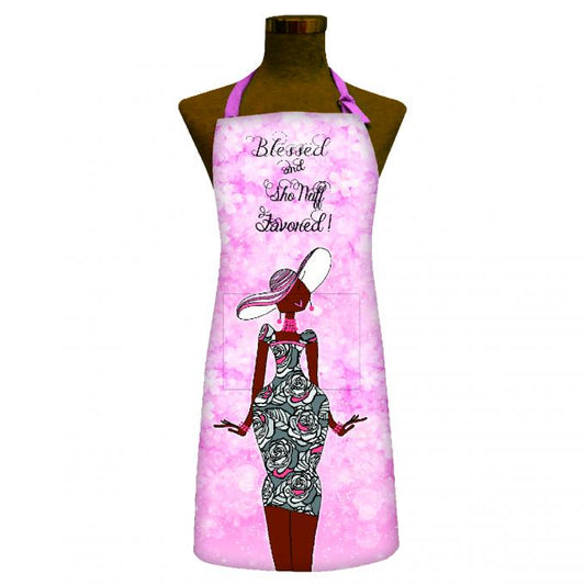 Blessed & Sho Nuff Favored Apron