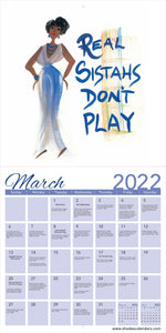 2022 Girlfriends Wall Calendar by Cidne Wallace
