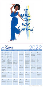 2022 Girlfriends Wall Calendar by Cidne Wallace