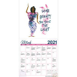 2021 "GIRLFRIENDS, A SISTER'S SENTIMENTS" Calendar by Cidne Wallace