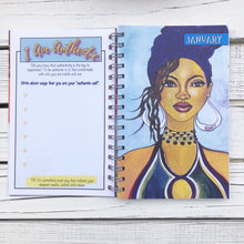 Load image into Gallery viewer, 2021 &quot;I AM AUTHENTIC&quot; 2021 Inspirational Planner by Sylvia “Gbaby” Cohen
