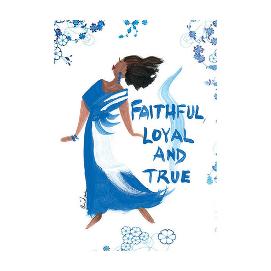 Faithful, Loyal, And True Magnet Cidne Wallace