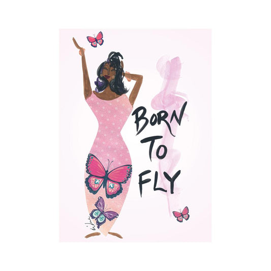 Born To Fly Magnet Cidne Wallace