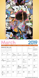 2019 Shades of Color Kids Calendar by Frank Morrison