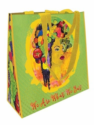 We Are What You Eat Reusable ECO Shopping Tote Bag