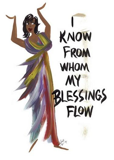 I Know From Whom My Blessing Flow Magnet Cidne Wallace 2