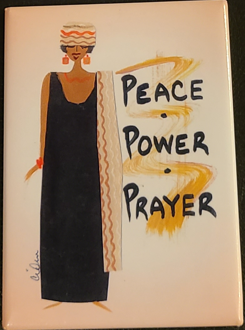 Peace-Power-Prayer Magnet