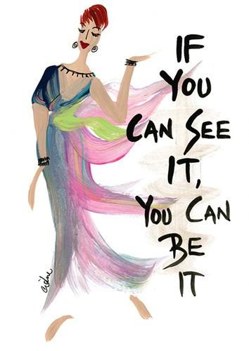 If You Can See it, You Can Be It Magnet Cidne Wallace